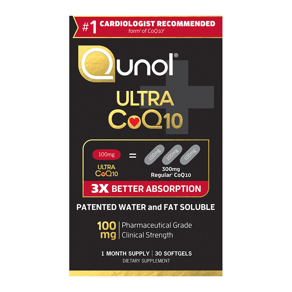 Qunol Ultra Co Q10 100 Mg Softgels, 30 Ea